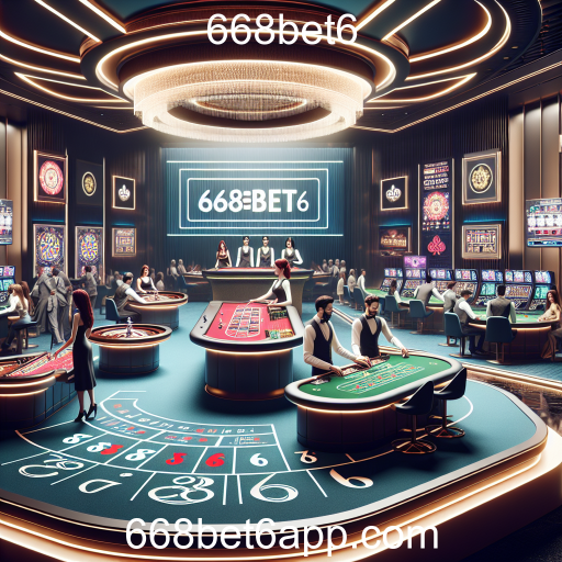A Experiência Imersiva do Cassino Ao Vivo no 668bet6